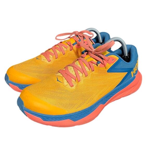 Hoka One One Shoes - Hoka One One Zinal Trail Running Shoes Orange 1119400-RYCM Womens Size 10.5